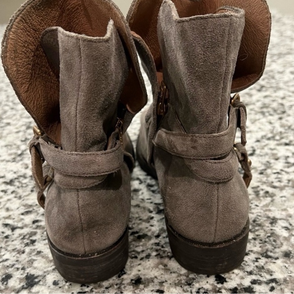 Ugg Kelby Harness Suede Boot Mouse Grey - Picture 3 of 8